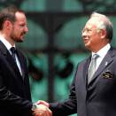 Crown Prince Haakon with Prime Minister of Malaysia, HE Najib Razak (Photo: Reuters / Bazuki Muhammad)