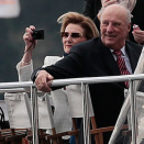 The Queen took the opportunity to take pictures on their trip on board the M/Y Sabah Rüzgari (morning breeze)  (Photo: Lise Åserud, NTB Scanpix)