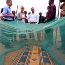 Malaria nets: an inexpensive and simple way to combat malaria. (Photo: Lise Åserud / Scanpix)