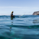 Surfing in Hoddevik. Handout picture from the Royal Court published 07.102017. For editorial use only, not for sale. Foto: Fjordlapse Photography, Det kongelige hoff.