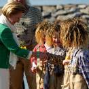Trolls greeted The King and Queen on their arrival at Senja (Photo: Terje Bendiksby / Scanpix)