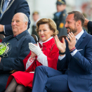 På folkefest i Kristiansand. Foto: Vegard Wivestad Grøtt / NTB scanpix