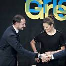 23 November: Crown Prince Haakon, Crown Prince Frederik and Crown Princess Victoria at the opening of Bright Green, Denmark (Photo: Jens Nørgaard Larsen, Scanpix)