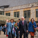 Dronning Sonja åpner et nytt arkiv med materiale om den norske innvandringen til USA ved St. Olaf College i Northfield, Minnesota. Publisert 18.10.2022. Bildene er kun til redaksjonell bruk - ikke for salg, og kan benyttes fritt mot kreditering. Foto: Simen Løvberg Sund, Det kongelige hoff