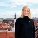 On a walk in Tallinn’s historical Old Town. Photo: Lise Åserud / NTB scanpix