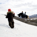 The Crown Prince and Crown Princess' family spent a few weeks on Svalbard - Spitsbergen - in June (Photo: Veronica Melå, The Royal Court)