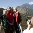 Princess Ingrid Alexandra photographing her family in Passingdang Village, Dzongu. Published 21.01.2011. Handout picture from The Royal Court. For editorial use only, not for sale. Photo: Kristi Marie Skrede, the Norwegian Broadcasting Corporation / The Royal Court. Image size: 3956 x 2592 px and 3,57 Mb.