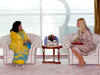 With Rosmah Mansor