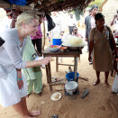 Crown Princess Mette-Marit in Ekumpuanoa (Photo: Lise Åserud / Scanpix)