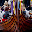 Crown Prince Haakon, Crown Princess Mette-Marit and Princess Ingrid Alexandra on board Embla (Photo: Stian Lysberg Solum / NTB scanpix)
