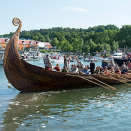 "Osebergskipet" back on water (Photo: Roger Fosaas, Stella Pictures)