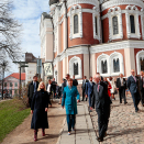 On a walk in Tallinn’s historical Old Town. Photo: Lise Åserud / NTB scanpix