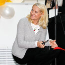 30 September: Crown Princess Mette-Marit opens the Career Fair 2010 at BI Norwegian School of Management (Photo: Cornelius Poppe, Scanpix)
