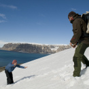 The Crown Prince and Crown Princess' family spent a few weeks on Svalbard - Spitsbergen, June 2008. Handout picture from The Royal Court on the occation og Princess Ingrid Alexandra turning five years old. For editorial use only - not for sale. Photo: Veronica Melå / The Royal Court. Size: 1.70 Mb - 3000 x 1993 px.