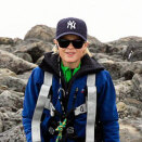 Marius on his way to the Galdhøpiggen peak (Norway's highest mountain) 2011 (Photo: Cornelius Poppe / Scanpix)